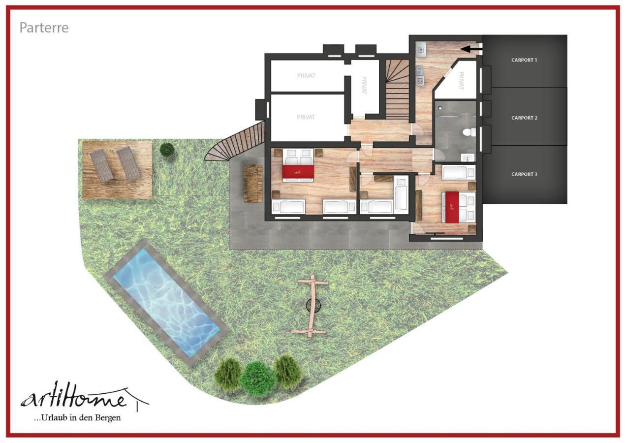 Artihome ฮอพฟ์การ์เทน อิม บริกเซนทัล ภายนอก รูปภาพ